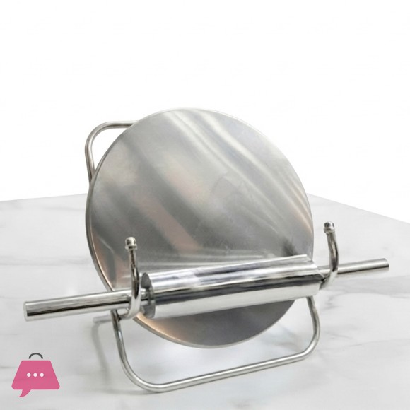 Stainless Steel Patla Belen with Stainless Steel Stand