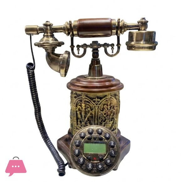 Vintage Telephone Antique Phone Retro Style European Antique Home Desk Decor