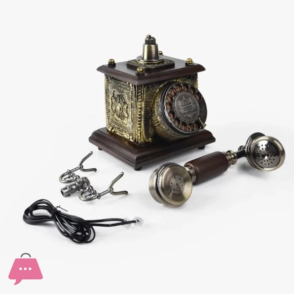 Vintage Telephone Set Antique