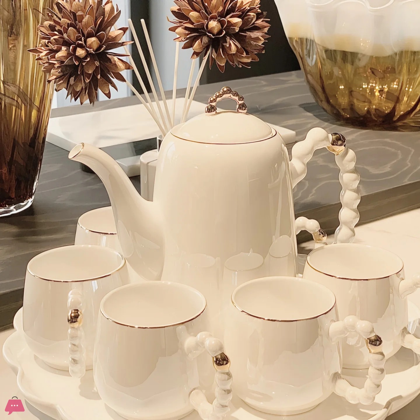 white-pearl-luxury-tea-set-with-revolving-tray