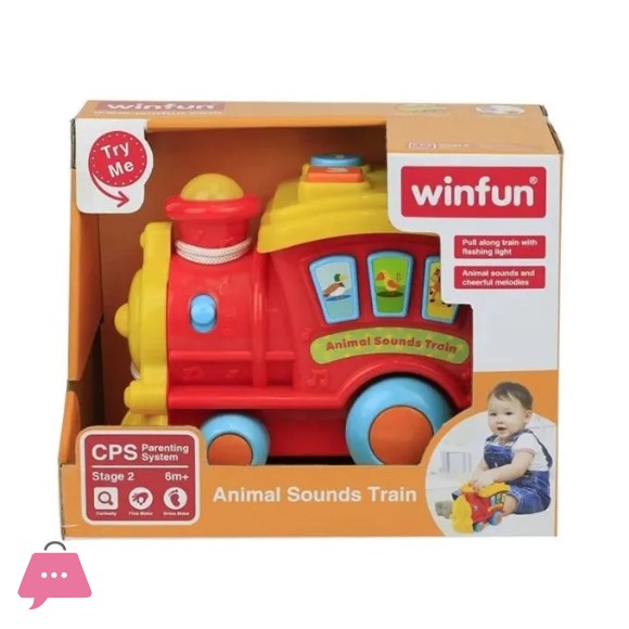 Winfun Animal Sound Train - 0677