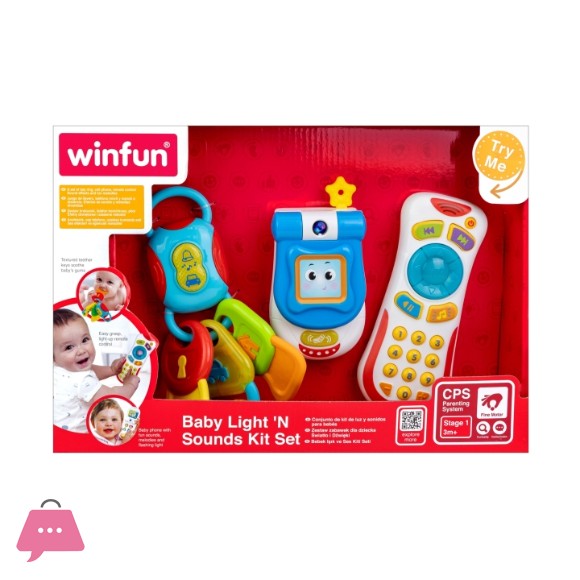 winfun Baby Light N Sounds Kit Set - 3199-01