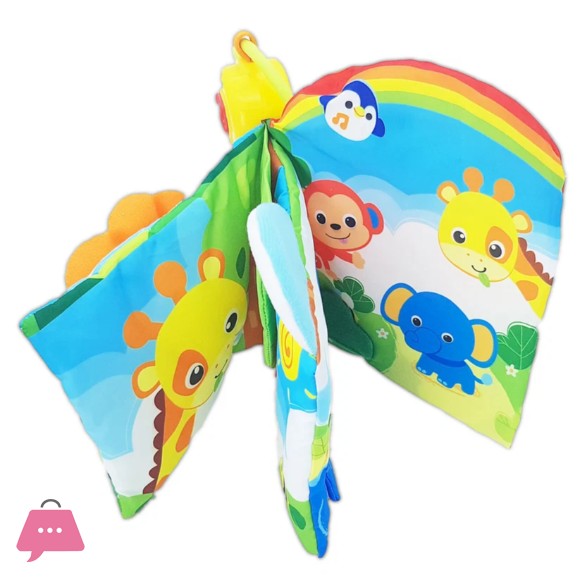 Winfun Jungle Pals Sensory Book - 230102