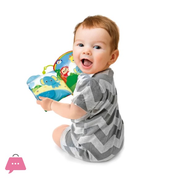 Winfun Jungle Pals Sensory Book - 230102