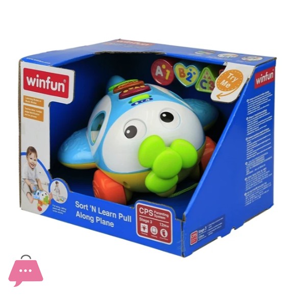 Winfun Pull Along Plane -1505
