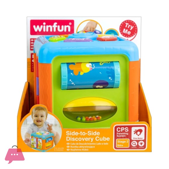 Winfun Side To Side Discovery Cube - 0715-01