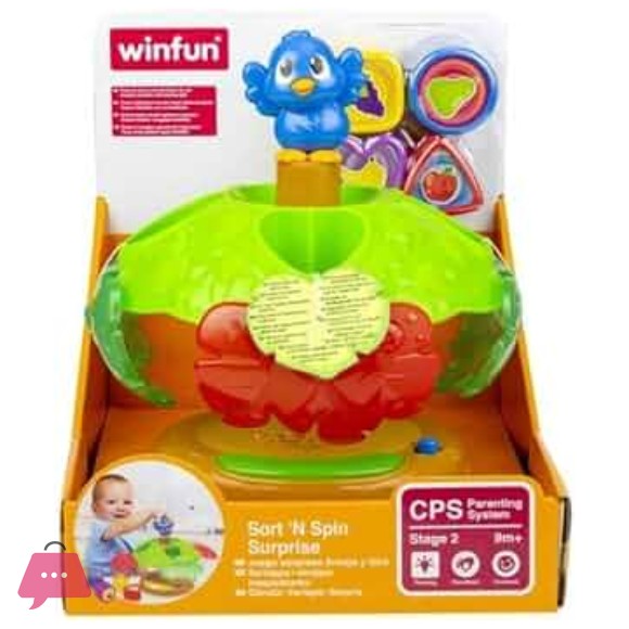 WinFun Super Fun Shape Sorter With Surprise - 0752