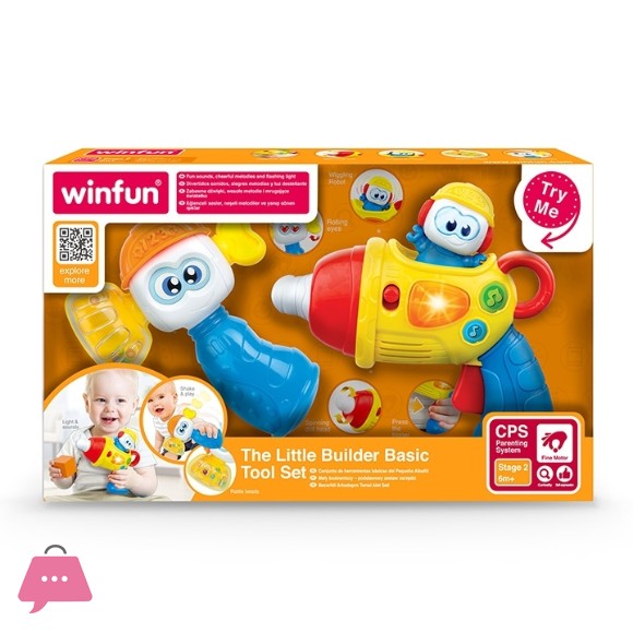 Winfun The Little Builder Basic Tool Set - 3029-NL