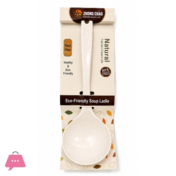 Zhong Chao Plant Fiber BPA Free Eco-Friendly Soup Ladle