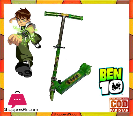 Ben-10 Scooty Flashing Wheel