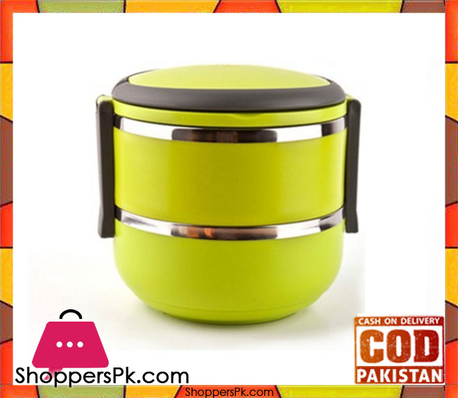 Lunch Box 2 Tier Insulated Tiffin Box with Vaccum Seal