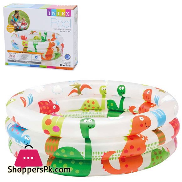 Intex Dinosaur Ring Baby Pool ( 24 inch D x 8.5 inch H ) 57106