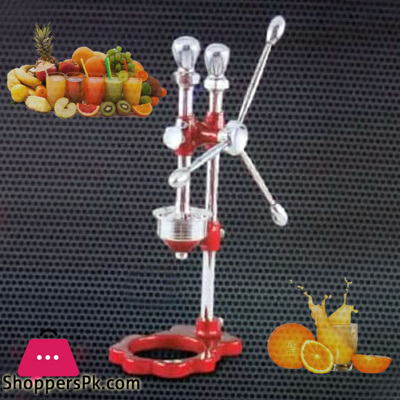 Stainless Steel Manual Orange Juicer Manual Fruit Press Squeezer - 3-SS