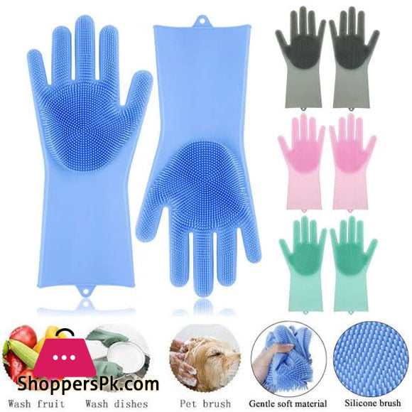 High Quality Silicone Dish washing Gloves 1Pair
