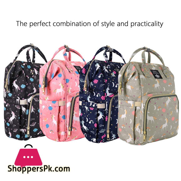 Unicorn Baby Nappy Bag Diaper Bag Backpack Mummy Bag