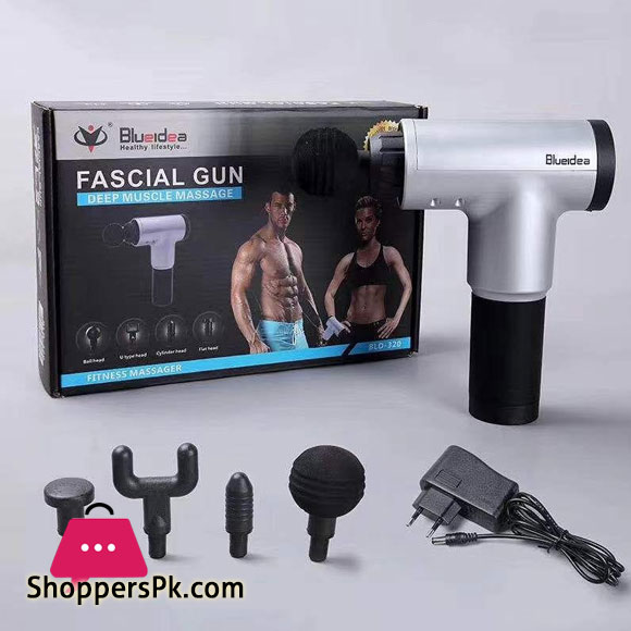 Blue Idea Rechargeable Fascial Gunn Muscle Massage