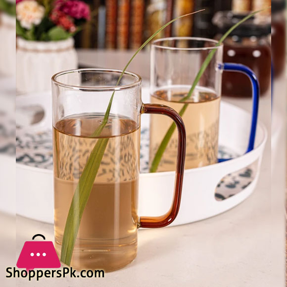 Deli Glassware Mug 380 ML - Pack Of 4