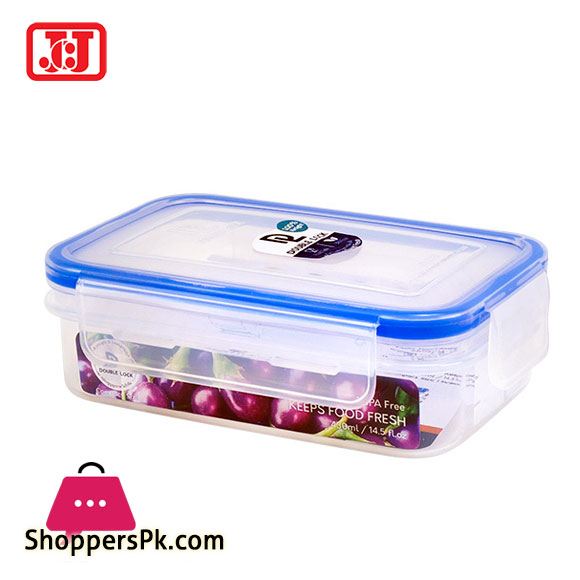 JCJ Double Lock Modular Food Keeper 430 ml Thailand Made – 9212
