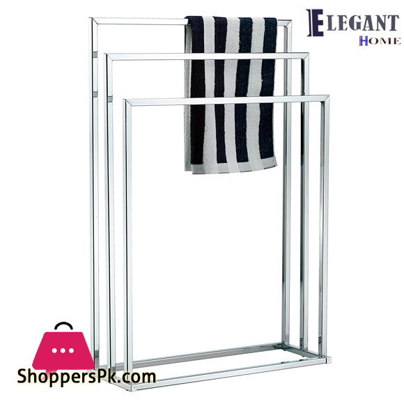 Shopino Elegant Home Stainless Steel Towel Rack 3 Tier Towel Bar - EH1003