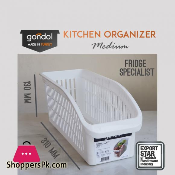 Space-Saving Compact Kitchen Organizer (Ideal for fridge storage) [Medium] (G117)