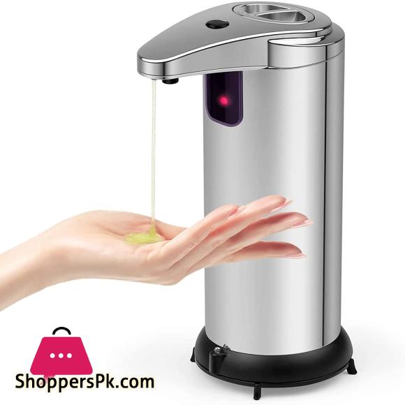 Automatic 250ml Premium Touchless Battery Operated Electric Automatic Soap Dispenser Stainless Steel