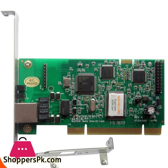 Asterisk card TE122P - 1 port T1 Card / E1 card, ISDN PRI Card PCI ,Supports Asterisk,Freepbx,Issabel, vitalpbx digital ss7