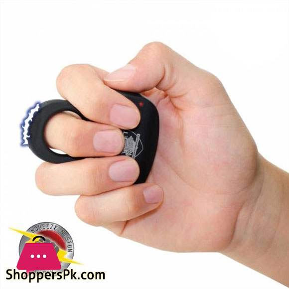 STING RING STUN GUN BLACK