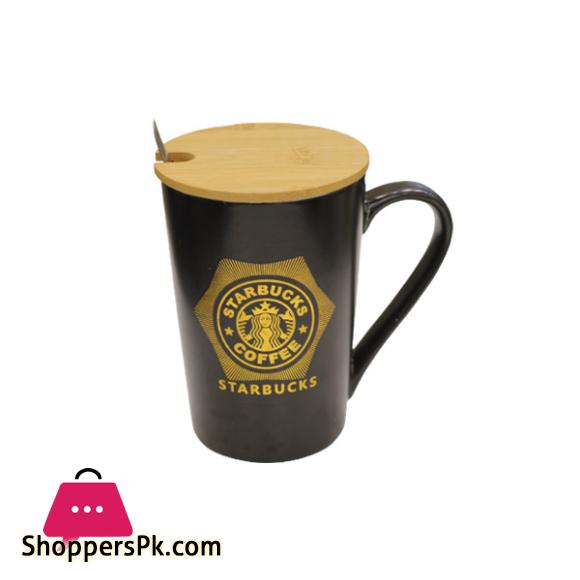 Starbucks Coffee Mug with Bamboo Lid with Spoon - AP2694