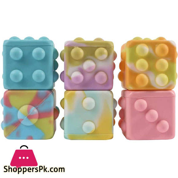 Decompression Square Ball Popit Fidget Toys Stress Relief Squeeze Toy Gift Kids
