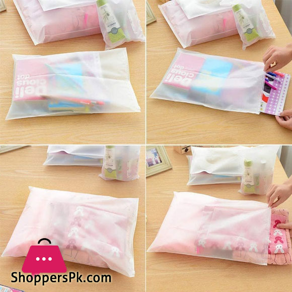 Pack of 25 pcs Food Storage Freezer Bags With Zip lock Slider Suit Packing Bags 12 x 16 Inch
