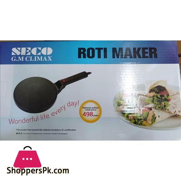 Electric Roti Maker - Tortilla Maker - Bread Maker - Chappati Maker - Roti Maker - Electric Tawa for Roti – Chappati - Tortilla