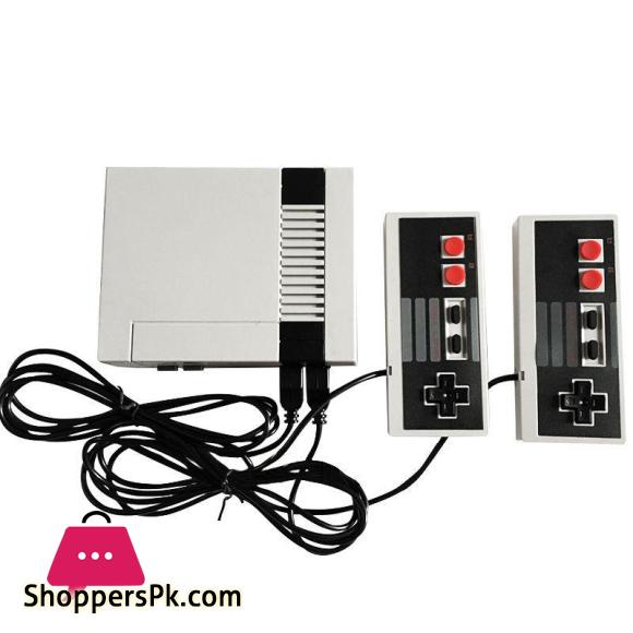 TV Video Game Console For NES Classic 8 Bit Game Player Built-In 620 Games + Dual Controllers