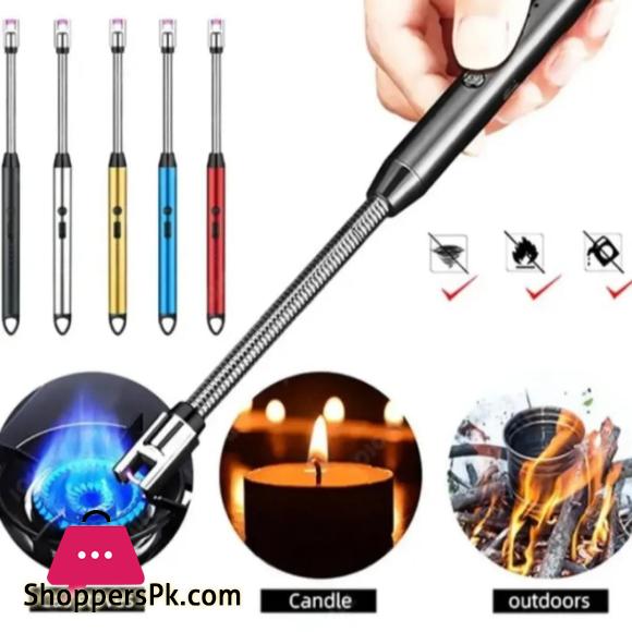 kitchen Electric Arc USB Rechargeable Flameless Arc Lighter Flexible and Windproof