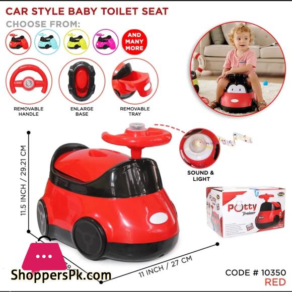 Potty Trainer Car Shape Design