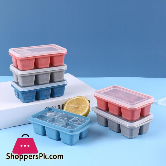 Ice Cube Ice Mold Household Silicone Ice Tray Pack of 3