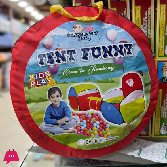 Kids Play Tent House With Tunnel