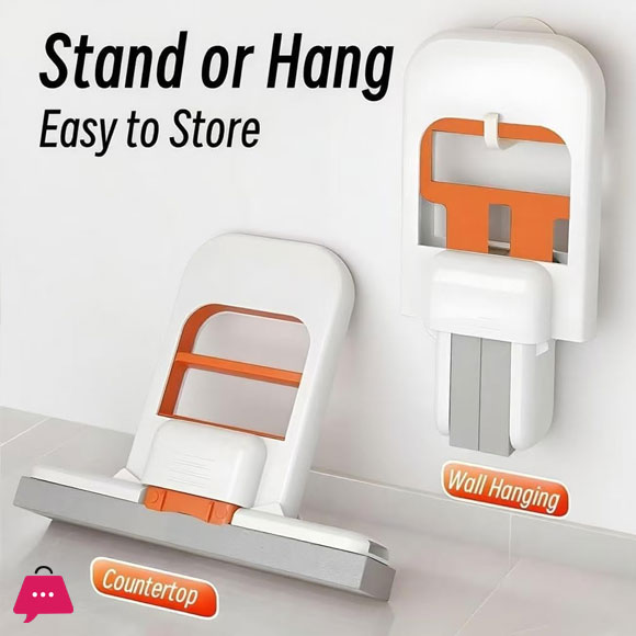 1pc Multi-Functional Mini Mop Retractable Wet &amp; Dry Use